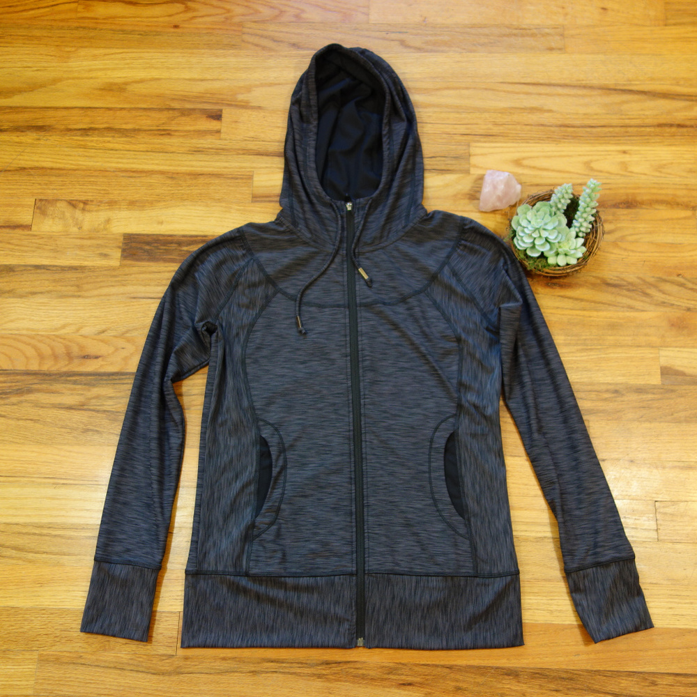 prAna Ember Full Zip hoodie grey NWT Medium